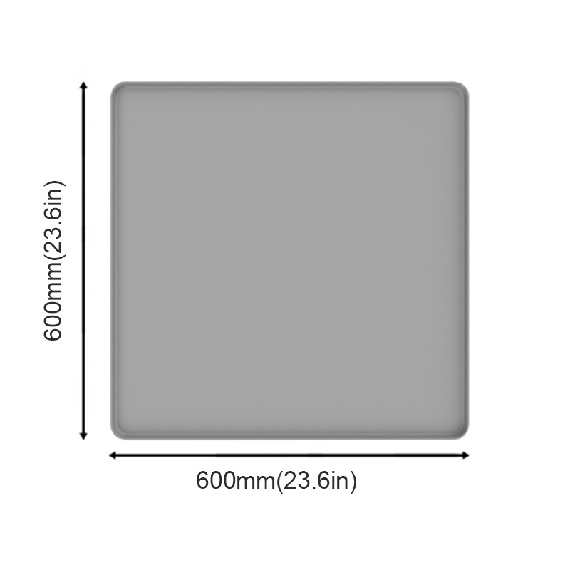 회색 (600*600mm)* 세탁기 패드 * 광장