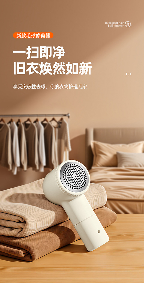 New Lint Remover USB Rechargeable Fabric Shaver Clothing Hair Removal Sweater Depiller - Factory Wholesale