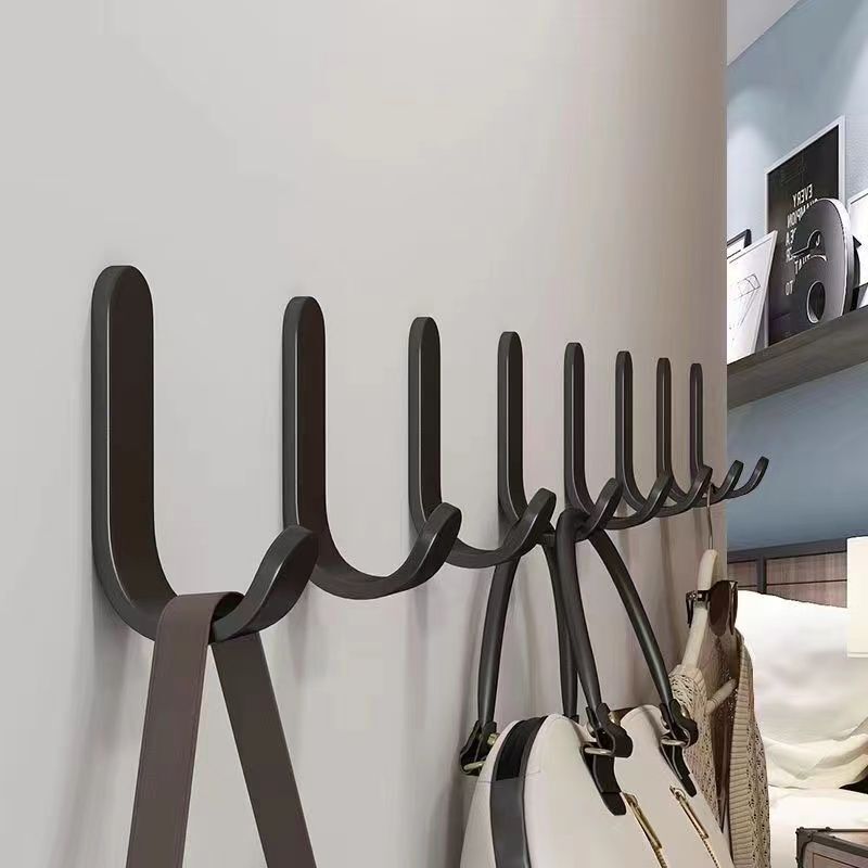 Hook for Hanging Without Drilling, Popular on Social Media, Wall-Mounted Decoration for Behind Doors, Bathroom, Clothes, Towels, Heavy-Duty Adhesive Wall Hook for Living Room