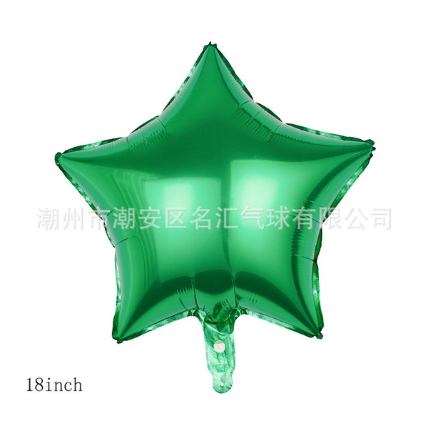 18 -inch pentagram green