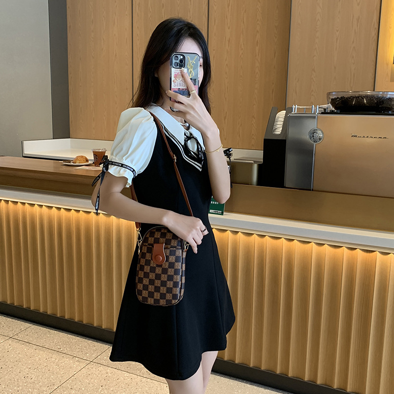 2023 New Retro Small Bag Mini Bag Women's Bag Printed Shoulder Crossbody Bag Trendy Fashion Mobile Phone Bag_voghion.com