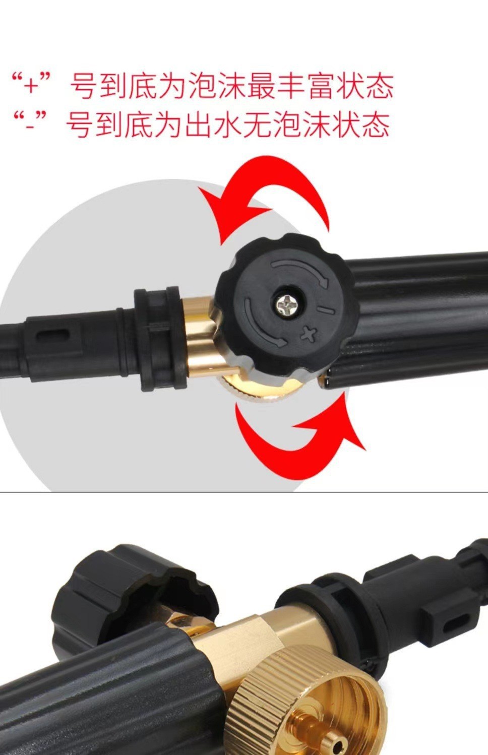 Yili Karcher Guide Car High-Pressure Washer Foam Gun for Car Washing, Special Foam Sprayer, Taizhou PA Pot