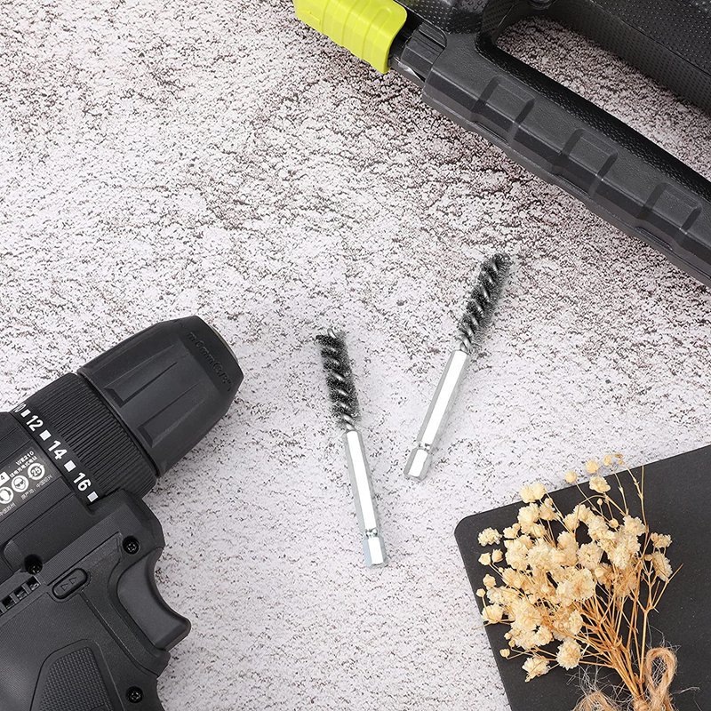 Neue Golfschlägerbürste Sechskantdrahtbürste Edelstahldrahtbürste Rostentfernungsbürste Golfzubehör_voghion.com