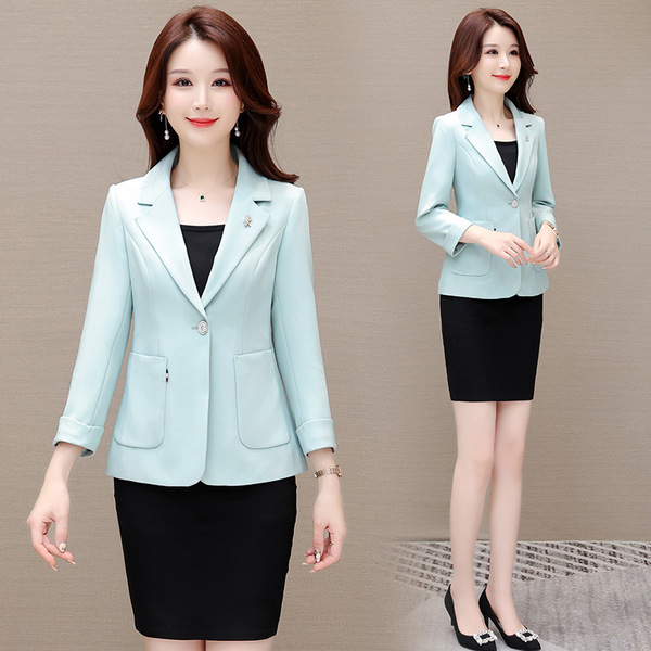Short spring elegant fashionable classic suit jacket
