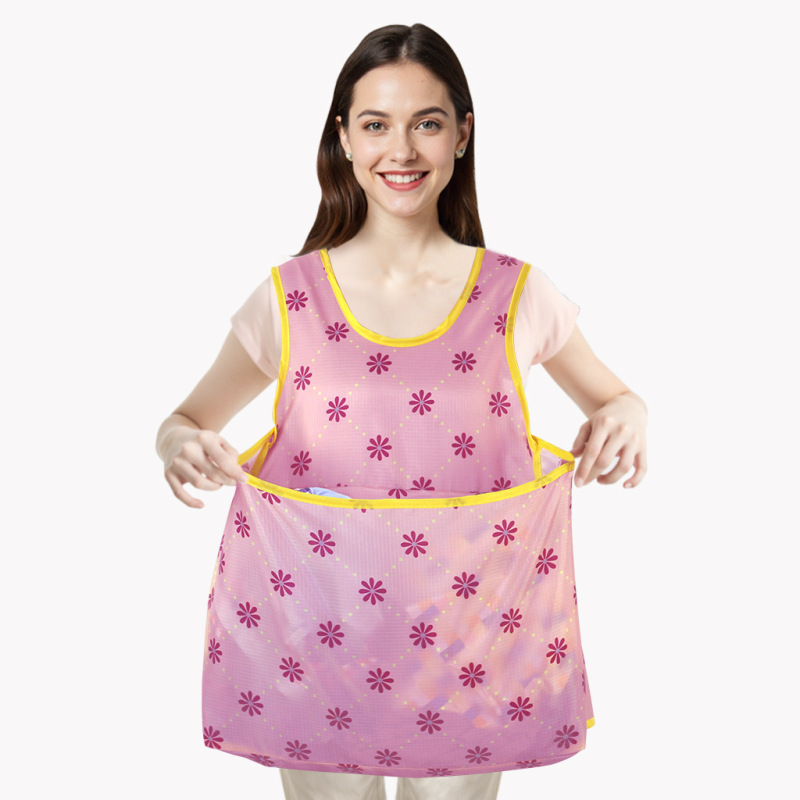 C manufacturers directly supply the new cold and wet household outdoor laundry bib bib around clothes apron