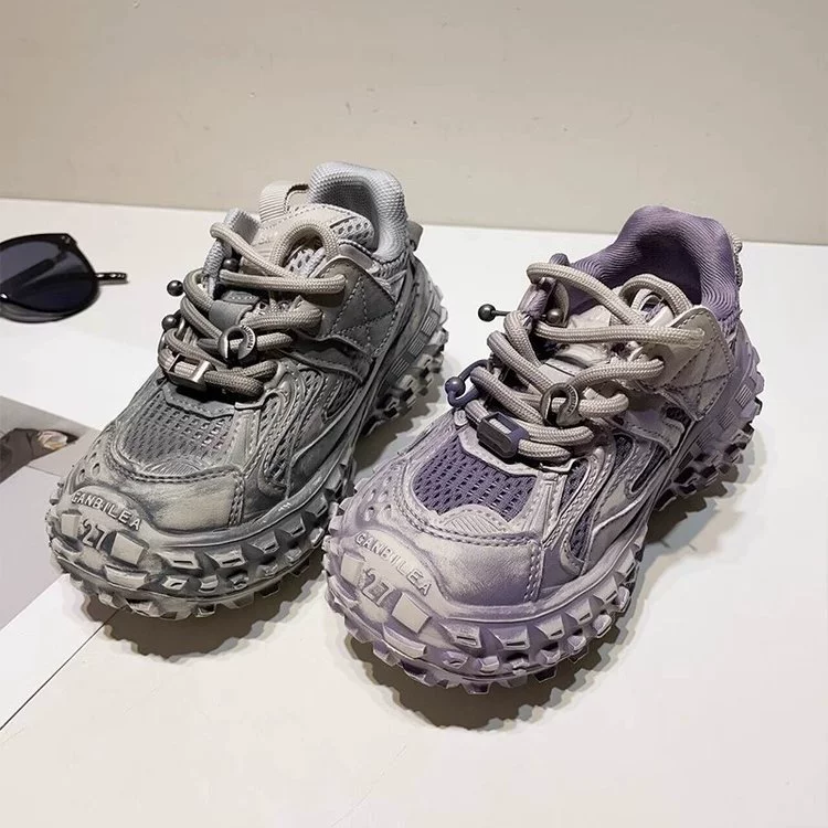 Чистые красные кроссовки CTIC Heavy Industries старые нескользящие ботинки для мальчиков 2024 новые ботинки для девочек