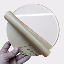 透明亚克力圆片有机玻璃镜面片2mm圆形板激光diy手办PMMA厂家直销