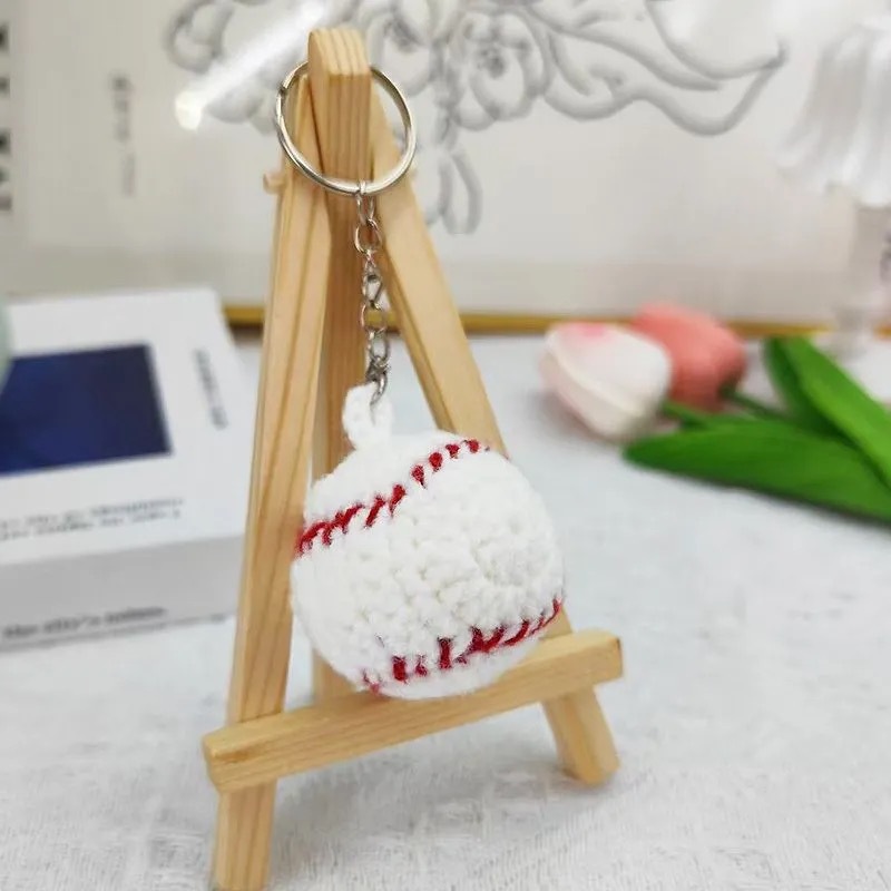 손으로 짠 야구공 [[열쇠고리 포함]