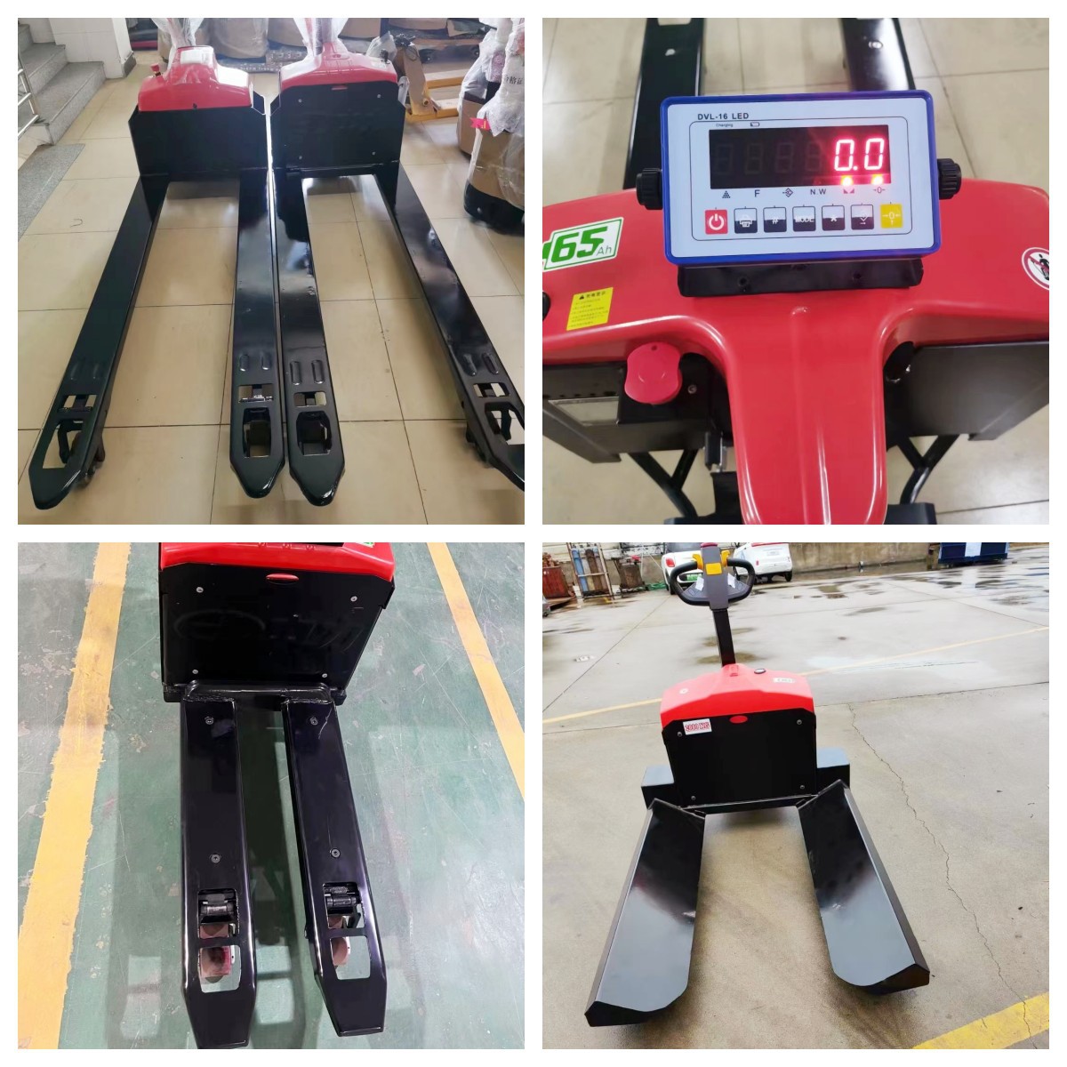 Zhongli camión de Escala electrónica 2 toneladas con la impresión de pesaje tierra ganado logística almacén carretilla elevadora escala con escala carretilla elevadora eléctrica