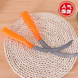 Agricultural Xiaohe serrated mower sickle garden tool small saw sickle steel weeding sickle