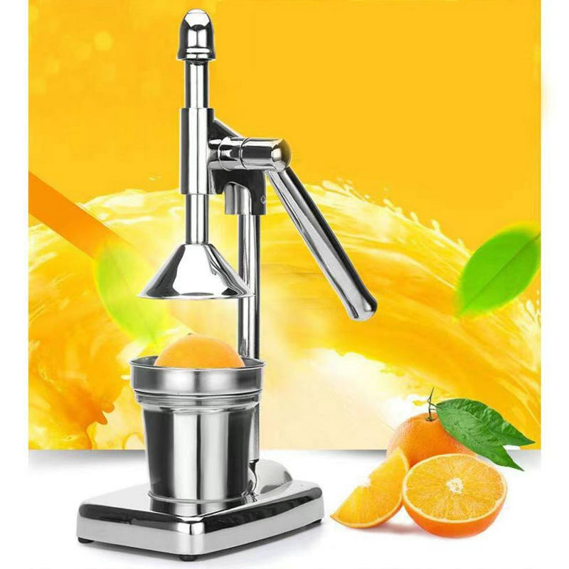 家用手动榨汁器商用摆摊铝合金压汁机水果柠檬奶茶店榨汁神器压汁|undefined