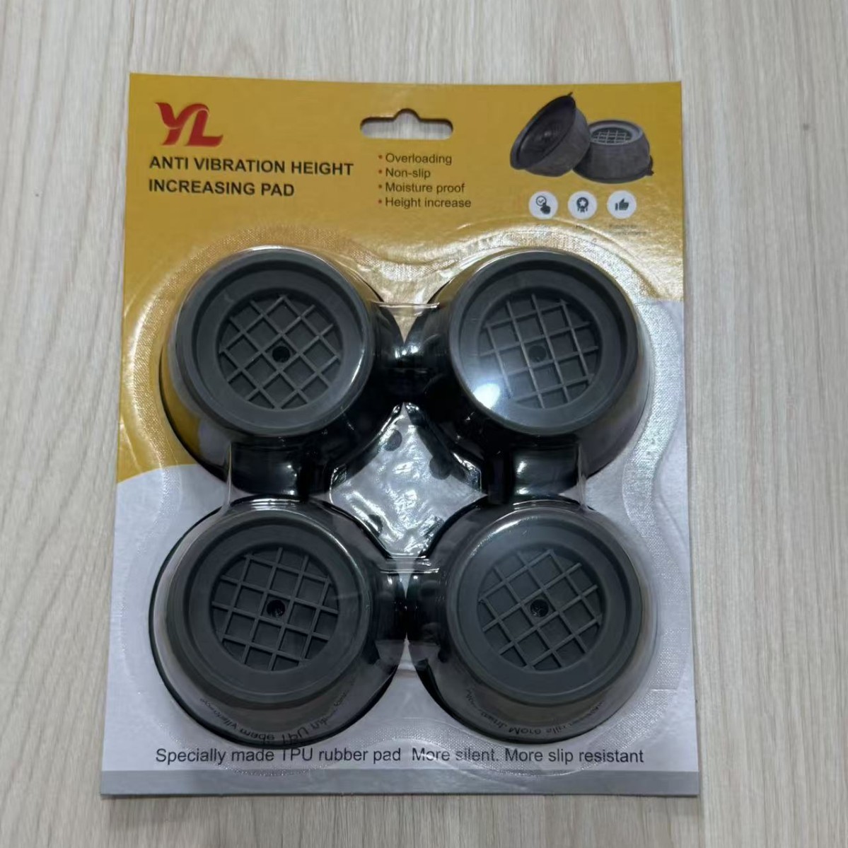 Çamaşır makinesi ayak pedi yükseltme pedi