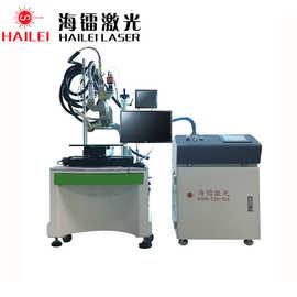 复合激光焊接机,铜铝合金锂电池电池极柱激光焊接,锂电池点焊,