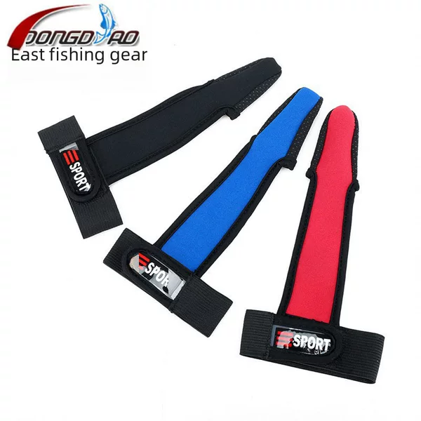 Factory spot factory supply Luya single finger fishing gloves throwing Rod Luya gloves sea Rod Sanda fishing rod gloves