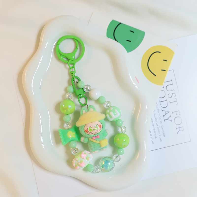ネット赤クロスボーダー植毛魔法使いlabubuキーホルダー人形ストラップアニメ萌え粒バッグチェーンアクセサリー|undefined