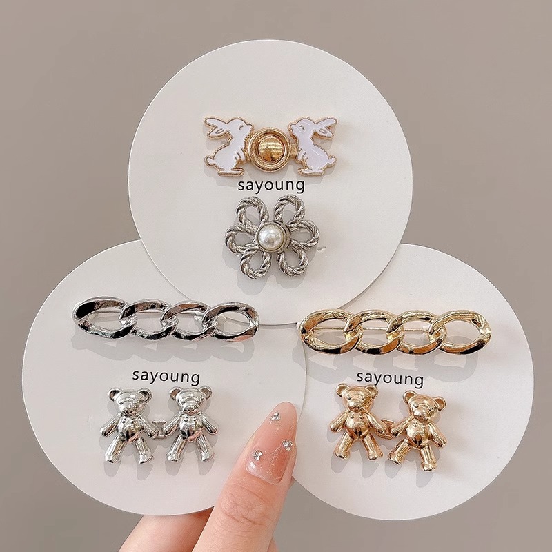 cintura de pantalón pequeño artefacto anti-luz, cintura de cintura fija vestido cintura ajustable cintura broche accesorios