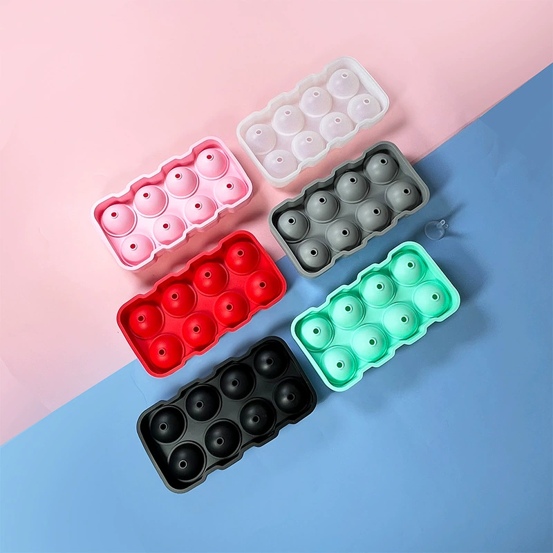 (Cross-border trading), round ice cubes, food silicone, Amazon