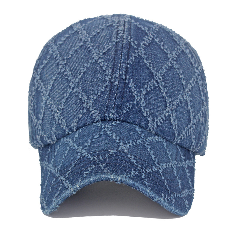 Women's Streetwear Color Block Crochet Lace Curved Eaves Baseball Cap display picture 8