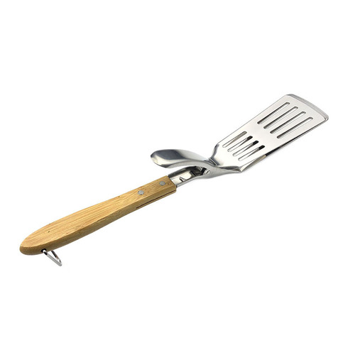 Supply stainless steel barbecue tongs, pizza and meat tongs, bread and hand grab pancake tongs tools