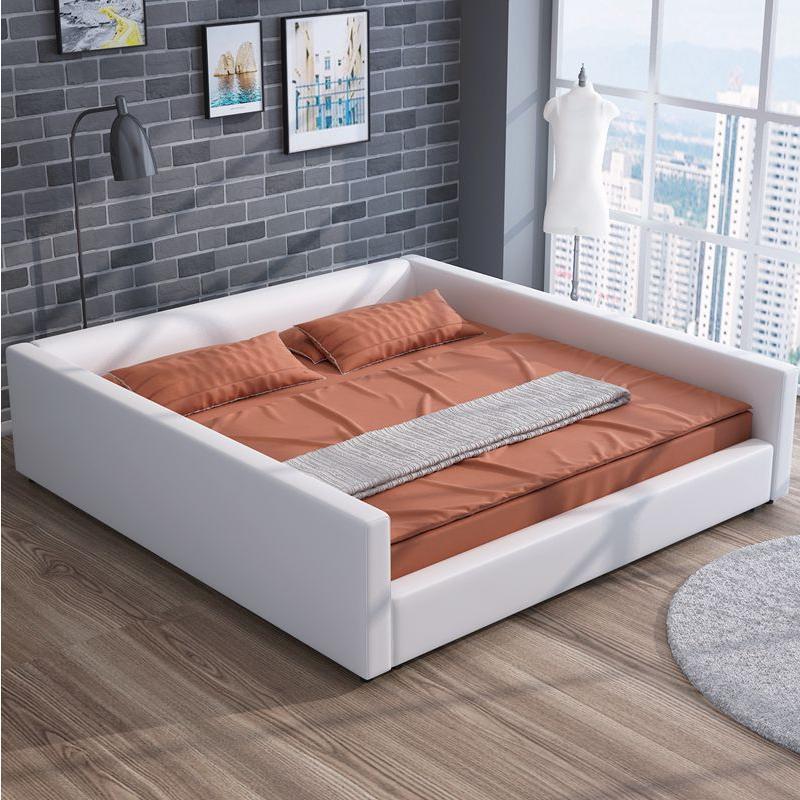 Tatami Bedroom Bed 2X2 Super Large Fully Enclosed Anti-Collision Kidsren's Bed Master Bedroom Double Bed 0.5*1.5 Crib Tatami Bedroom Bed 2X2 Super Large Fully Enclosed Anti-Collision Kidsren's Bed Master Bedroom Double Bed 0.5*1.5 Crib