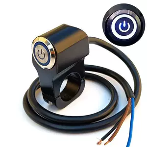 Motosiklet İşıqlandırma Açarı Alüminium Lehimli Elektrikli Skuter Arxa Güzgü Dəyişdirilmiş Fənər Açarı
