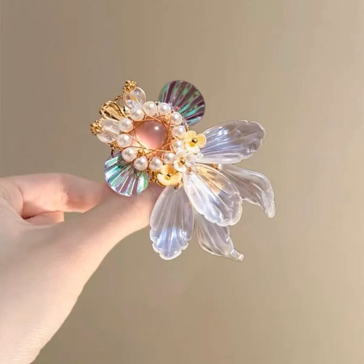 super fairy magical color goldfish colored glaze a pair of hairclips cute hair accessories barrettes antique girl headdress for han chinese clothing colored glaze han chinese clothing accessories