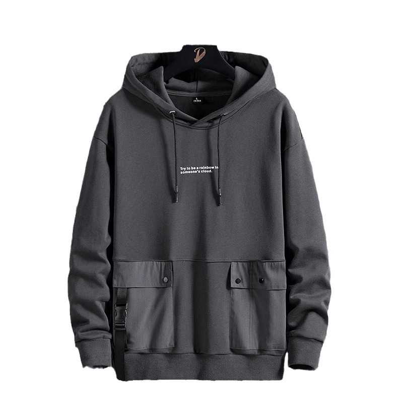 Felpe con cappuccio da uomo, abbigliamento casual da uomo, taglie forti, abbigliamento da lavoro primaverile e autunnale, giacche funzionali_voghion.com