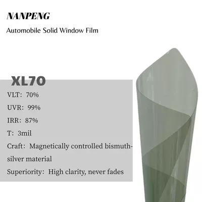 Source Factory Car Solar Film 1Mil 2Mil 3Mil Thick Ceramic Film Metal Film Safety Explosion-Proof High Heat Insulation (Automotive Film) - kucai-xl70