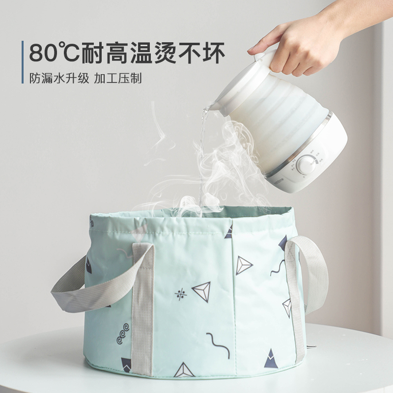 Travel Portable Foldableable Water Basin Travel Supplies Non-Essential Laundry Foot Bucket Washbasin Bag Outdoor Bucket Travel Portable Foldableable Water Basin Travel Supplies Non-Essential Laundry Foot Bucket Washbasin Bag Outdoor Bucket