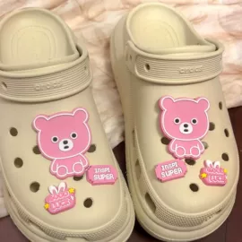 鞋扣;平底凉鞋;男式沙滩鞋/洞洞鞋