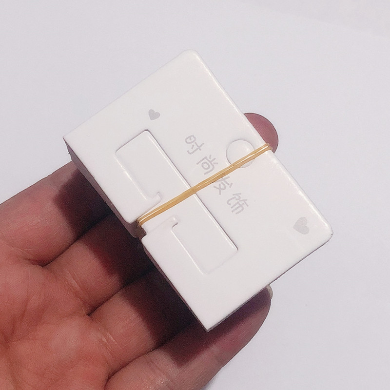 4 * 6 cm agarrar tarjeta de clip de papel adultos niños joyería tarjeta de clip de cabello tarjeta de embalaje de tarjeta colgante