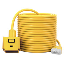 电动车充电延长线插排插座电源线152030米插板带线接线板防水电车