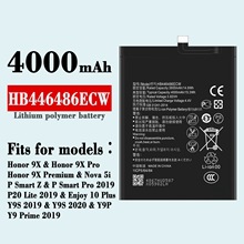 适用于华为Honro9X nova 5i Y9Prime手机电池HB446486ECW批发