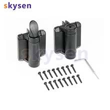 栅栏门铰链合页自闭门铰链尼龙材质适用木门金属门PVC门跨境专供