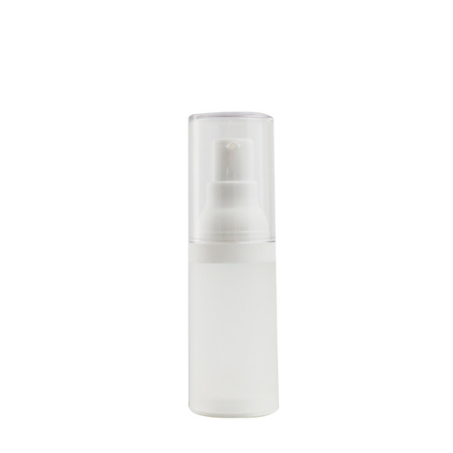 PP frosted vacuum plastic bottle 15ml cosmetic hydrating spray bottle 50ml push-type lotion filling bottle