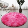 Tie-dyeing circle --- rose red