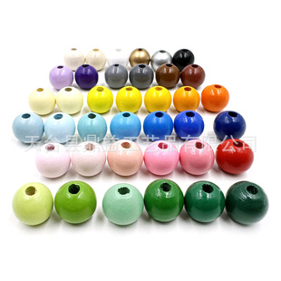 16mm��ɫľ�� ��ɫľ�� ˮ�����ľ�A�鴮��Ҿ��b�diy�Ʒ���