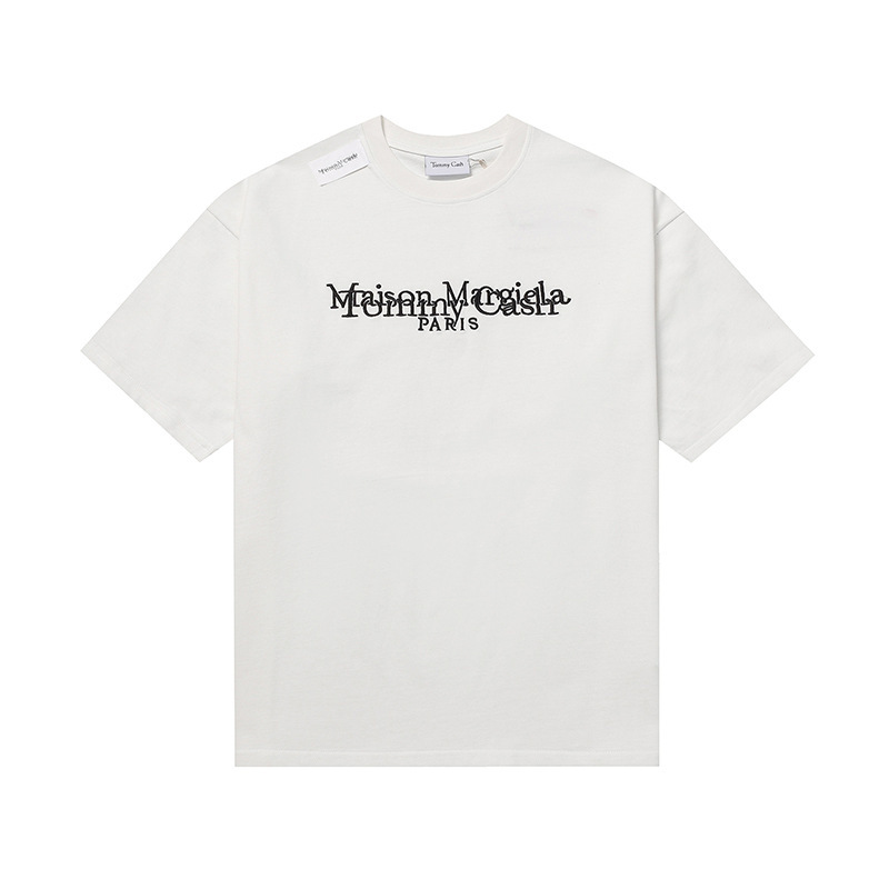 24SS 新デジタルパターンラウンドネックメンズとレディースのトレンディな半袖コットンカジュアル T シャツシリーズ|undefined
