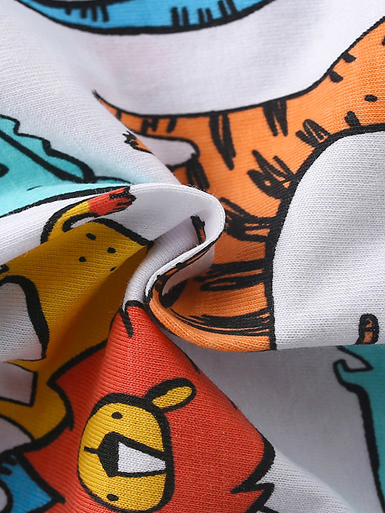 Malwee transfronterizo niño set de manga corta verano nuevo estilo europeo y americano de cuello redondo camiseta de niños de mediano tamaño casual dos piezas set