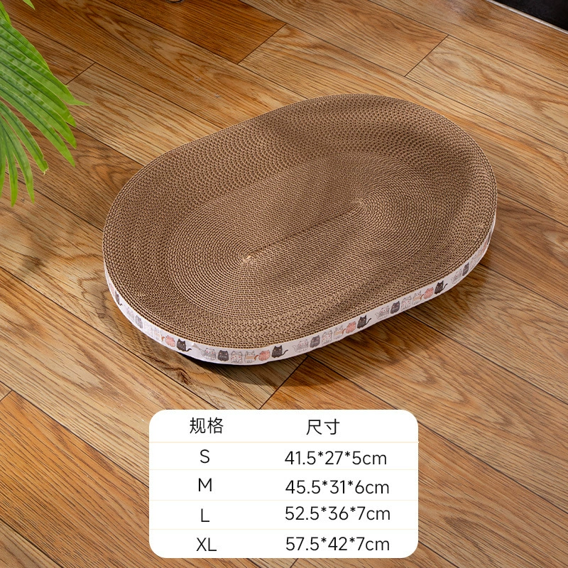 Игрушка-царапка для кошки, мисочная форма царапной вазы для кошки, игрушка для кошки, коржированная бумага, зашлифовывание когтей, не линяет, плотные кошачьи принадлежности, игрушка для снятия скуки