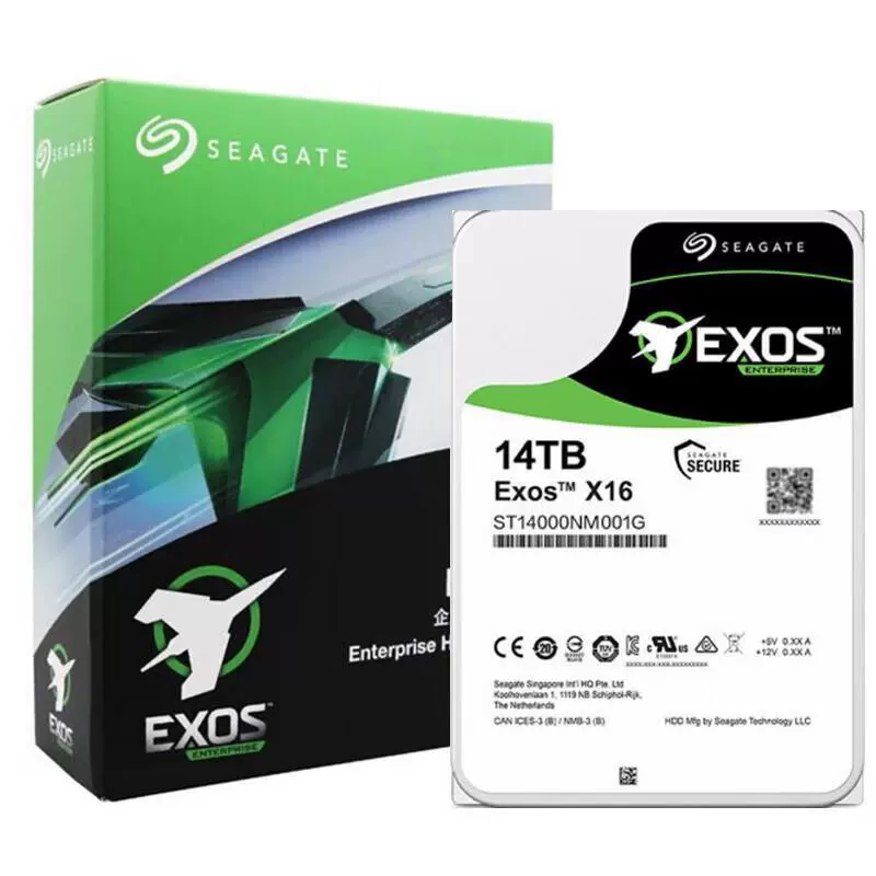 Совместим с SATA Galaxy EXOS ST14000NM0018 14T корпоративный жесткий диск 7200 об/мин