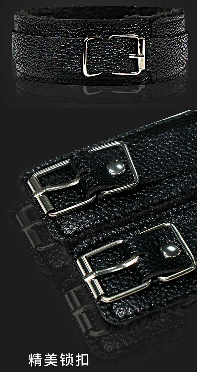 Jiuai SM Bondage Set with Hand and Foot Cuffs, Nipple Clamps, Low-Temperature Candles — detail image 20