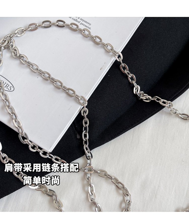 Personalized, fashionable and casual shell phone bag, new retro crossbody bag, lapel handbag, commuting single-shoulder crossbody bag undefined