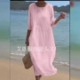 圆领跨境女士夏季连衣裙