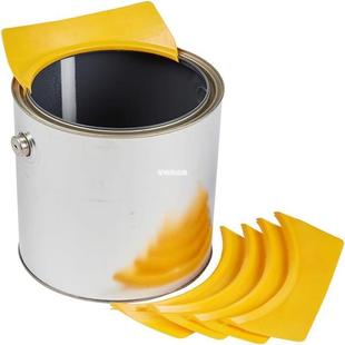 Cross-border explosions pour paint special paint brush paint bucket liquid drainage leak-proof painters essential baffle