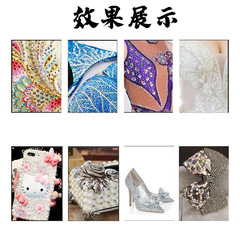 OPP-packed Rhinestone Applicator Tool Portable Clothing Diamond-Setting Pen DIY Rhinestone-Pasting Kit