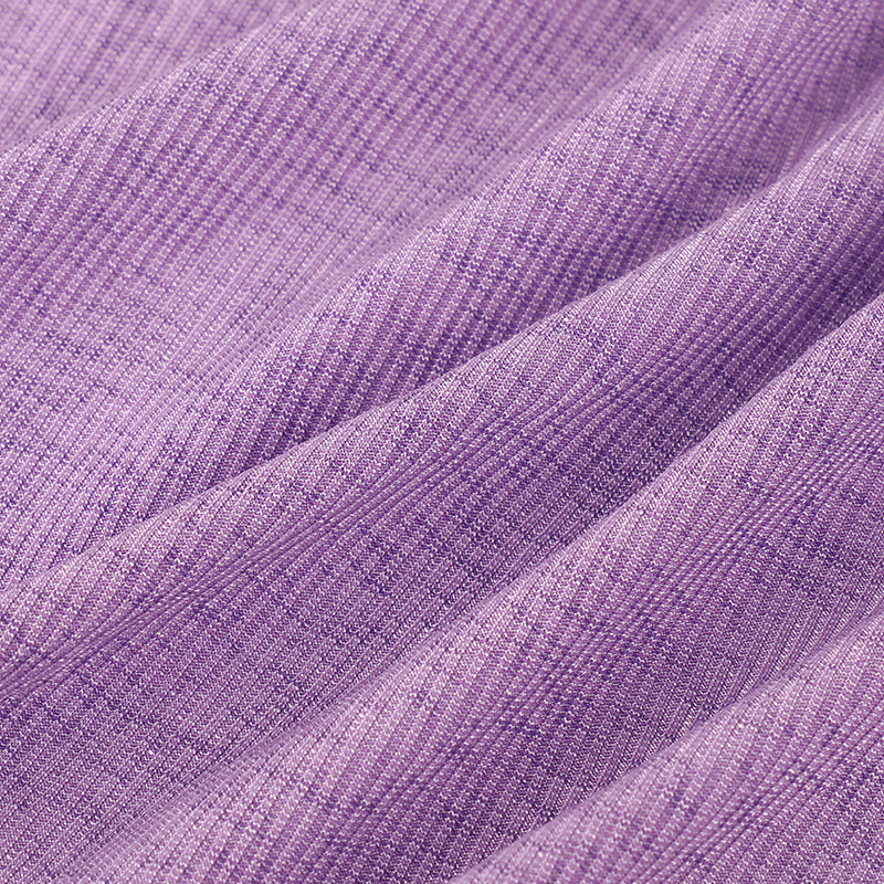180g tela acanalada de copo de nieve de dos colores, blusa de punto de primavera y verano para mujer, falda de camiseta, tela de camisa de fondo