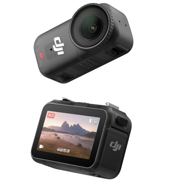 大疆 新品 Osmo Nano 4K 高清运动相机防抖防水摩托车骑行摄像机|undefined