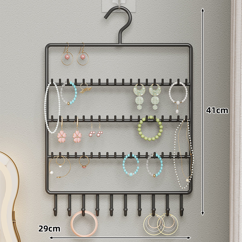 Organizador de Joyas y Accesorios de Gran Capacidad para Detrás de la Puerta image 7