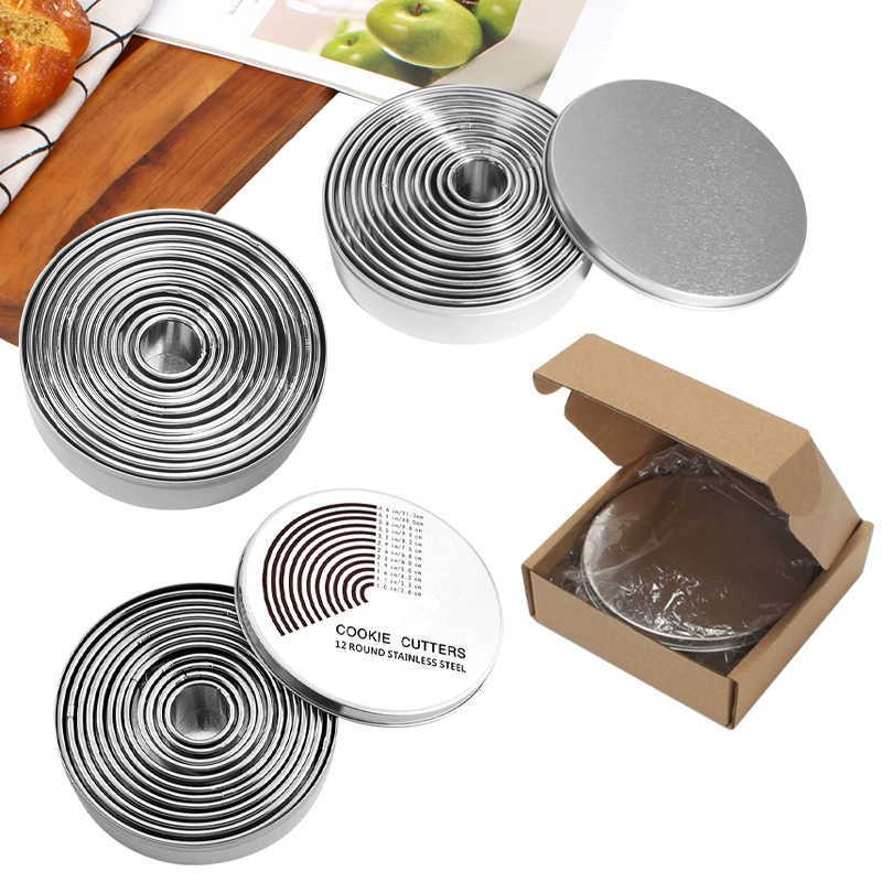 Круглая форма 11 частей форма для печенья муссовое кольцо 12 частей обертка для пельменей форма для резки рисового пирога кольцо форма для кукурузных блинов